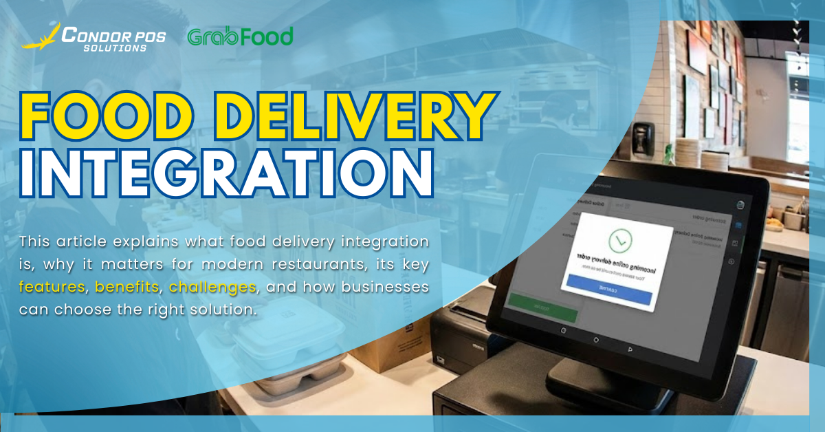 Food Delivery Integration for Restaurants in the Philippines | Condor POS Solutions