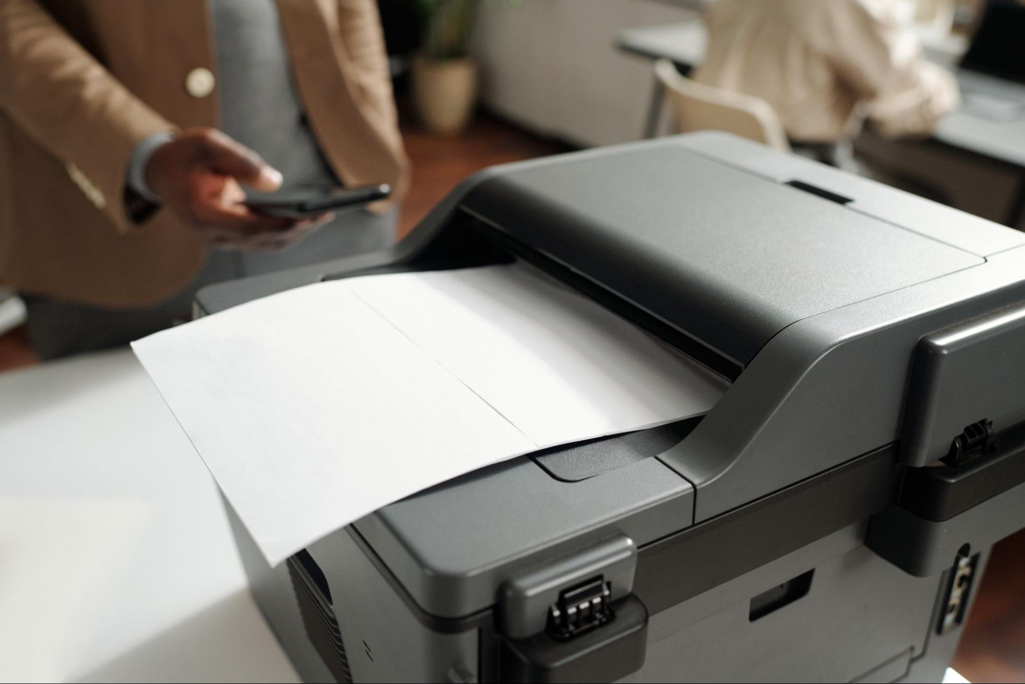 Xerox Machine With Paper Document | Condor PH