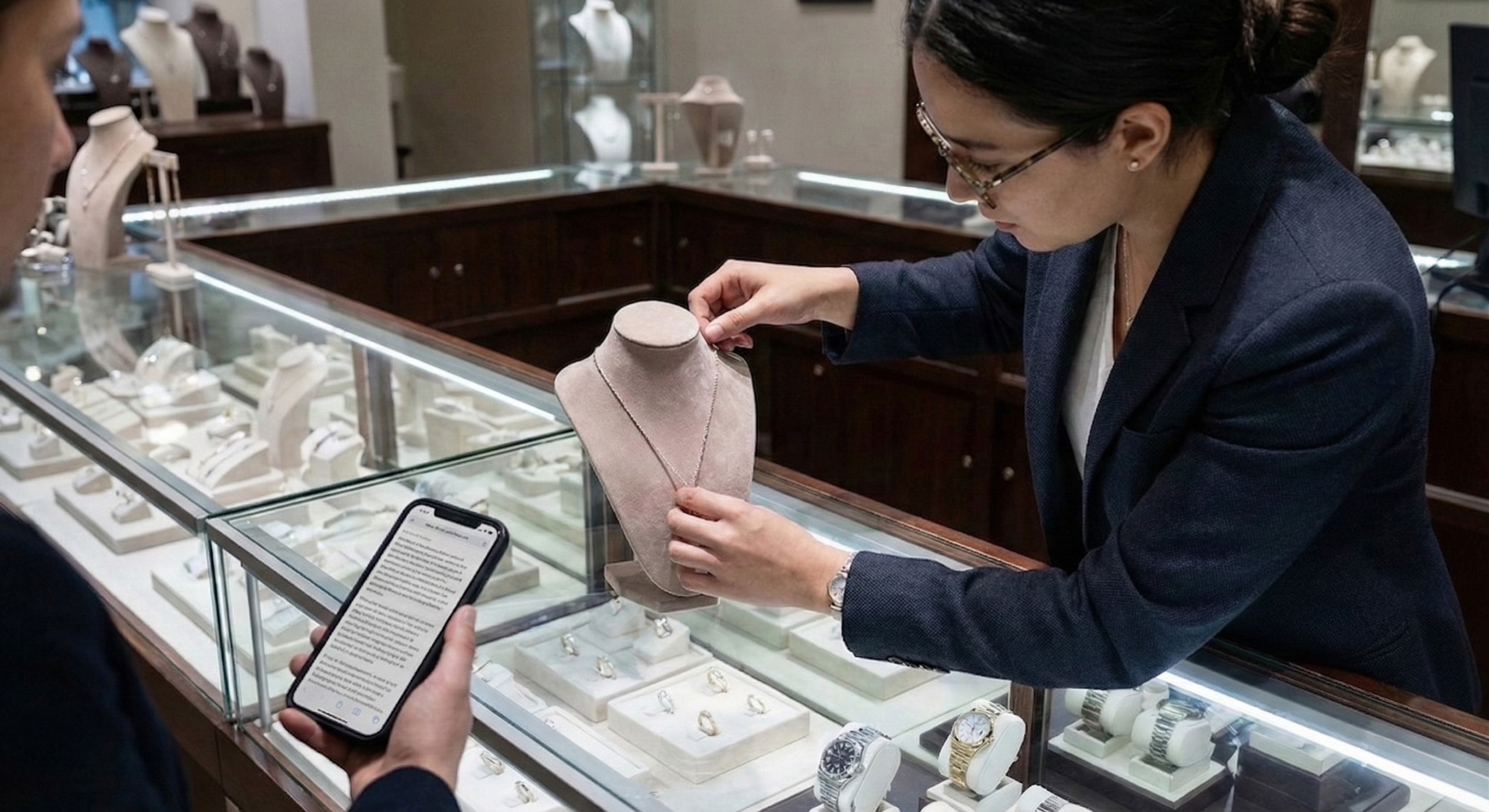 Jewelry Store POS Software Displaying Inventory Tracking and Repair Work Orders | Condor PH