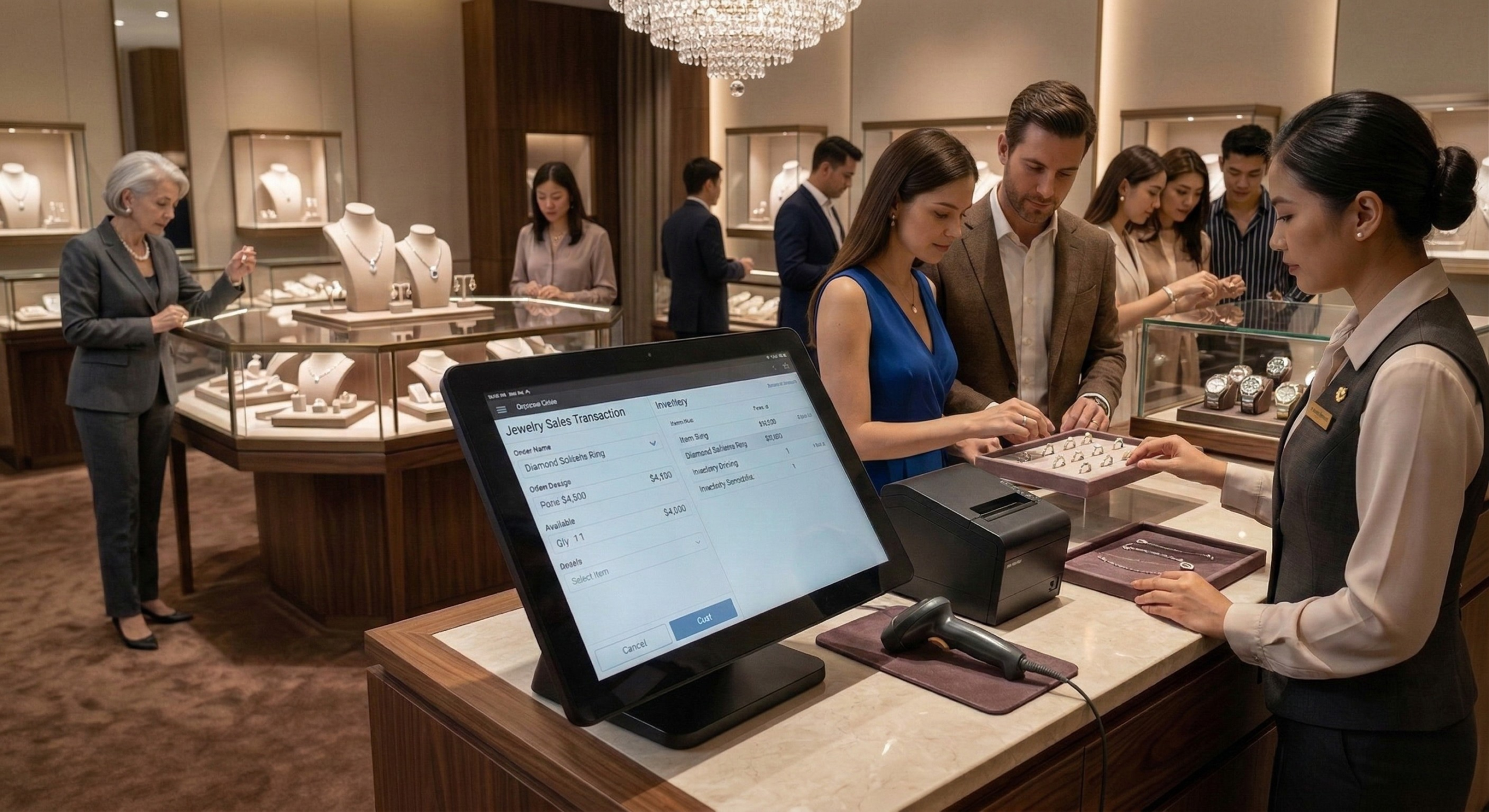 Jewelry Store POS Software Displaying Inventory Tracking and Repair Work Orders | Condor PH